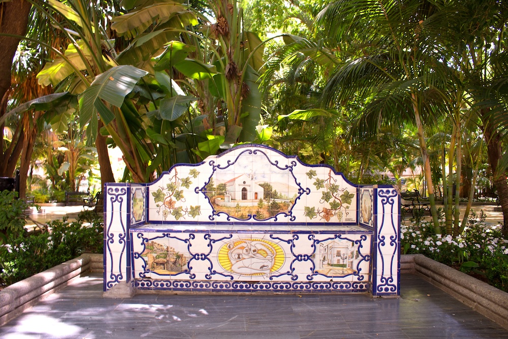 Park in het centrum van Marbella