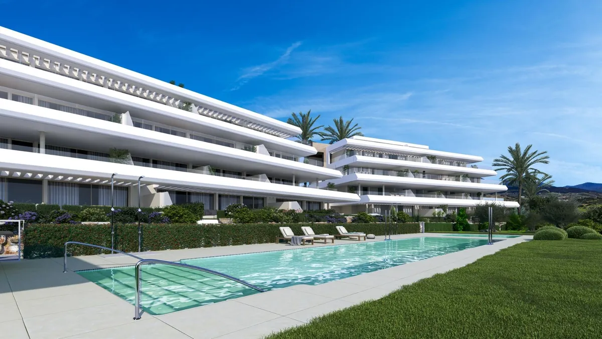 Vaste terrasse d'un penthouse à Absolute Estepona