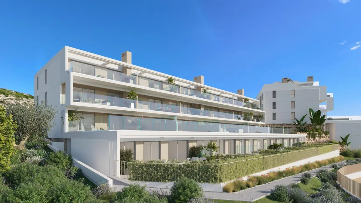 Terrasse de penthouse avec vue mer à Aire Cancelada