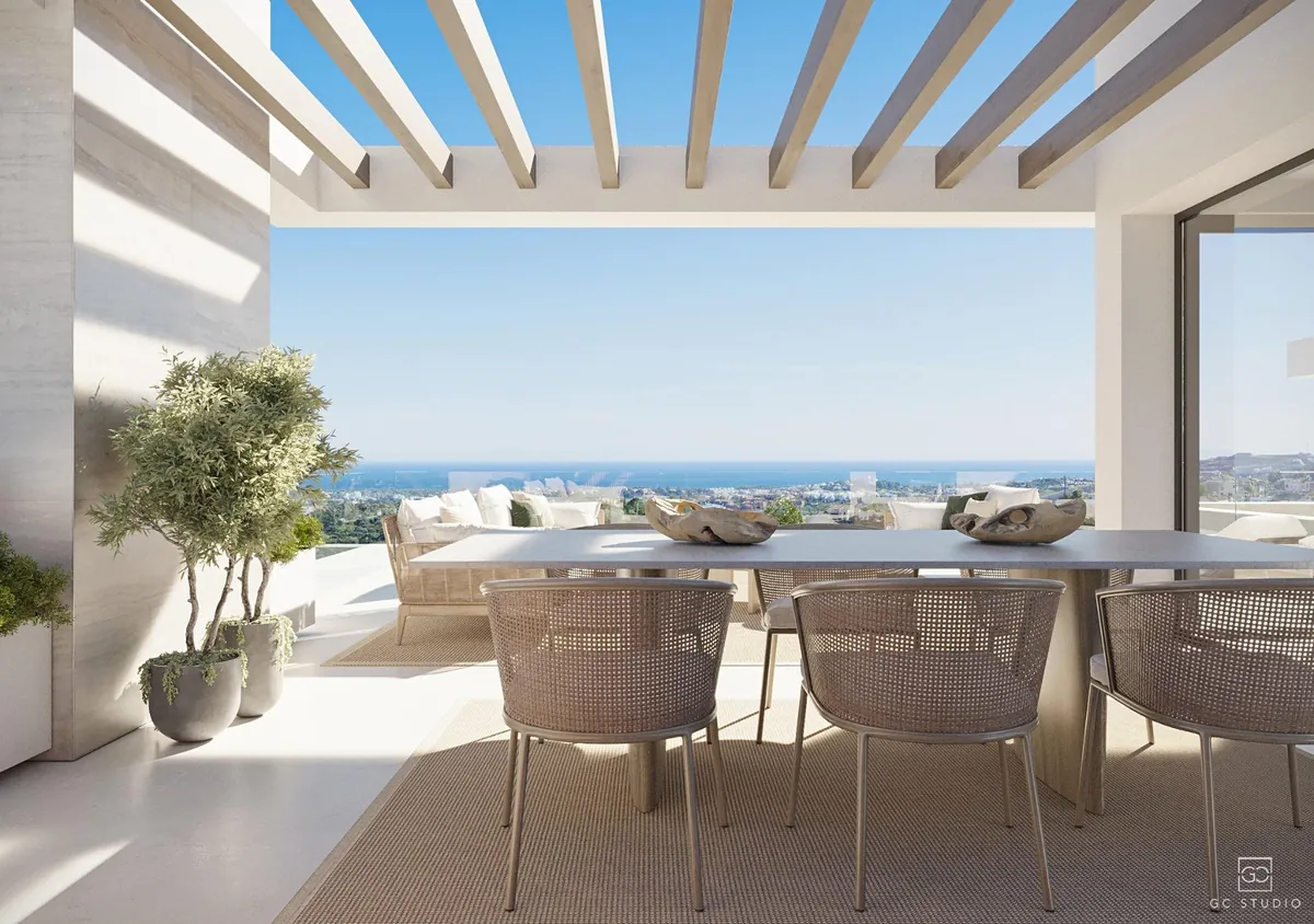 Altura Residences, Benahavís 1 Altura Residences à La Quinta avec vue sur la mer et les collines