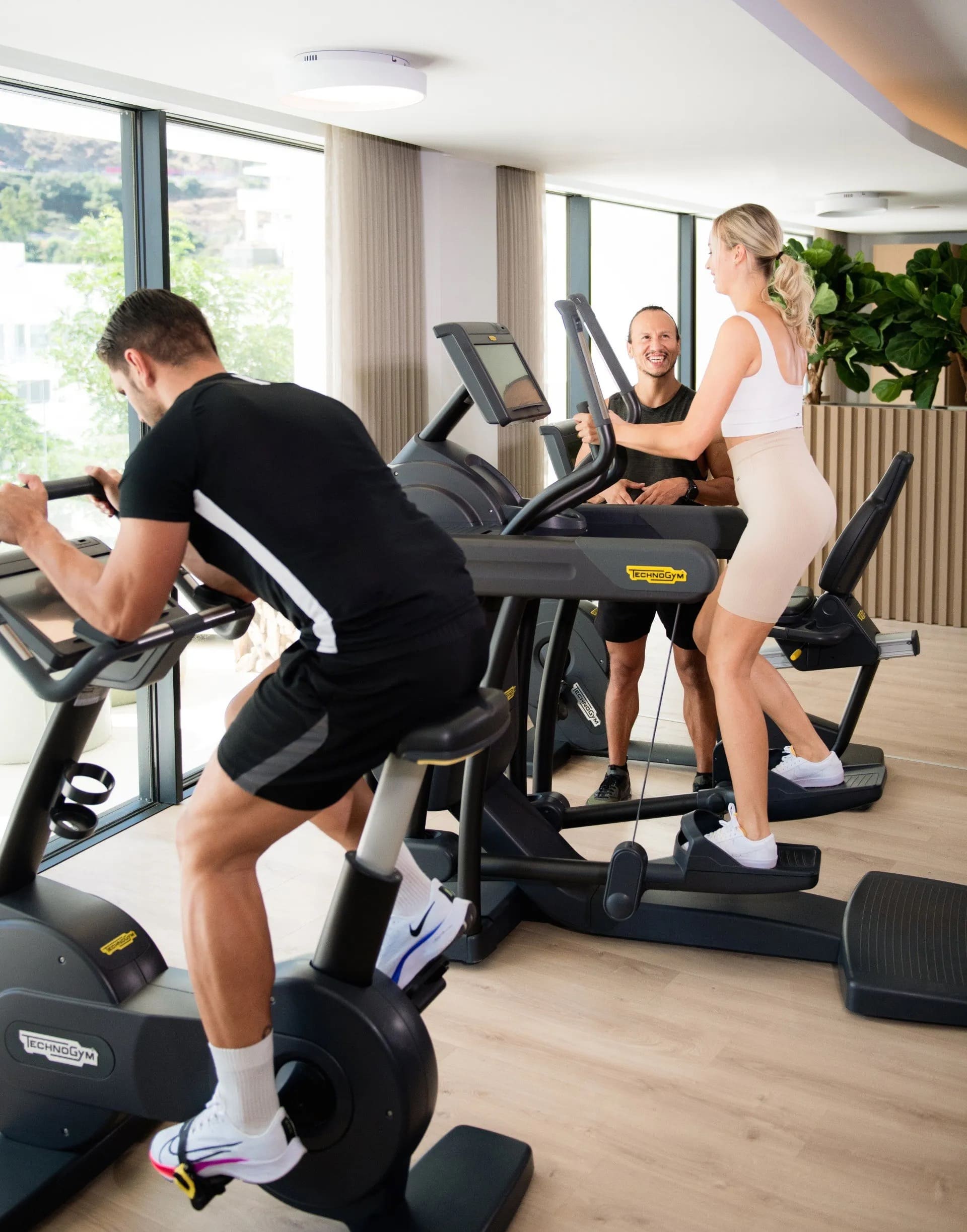 Fitnessruimte van de residentie