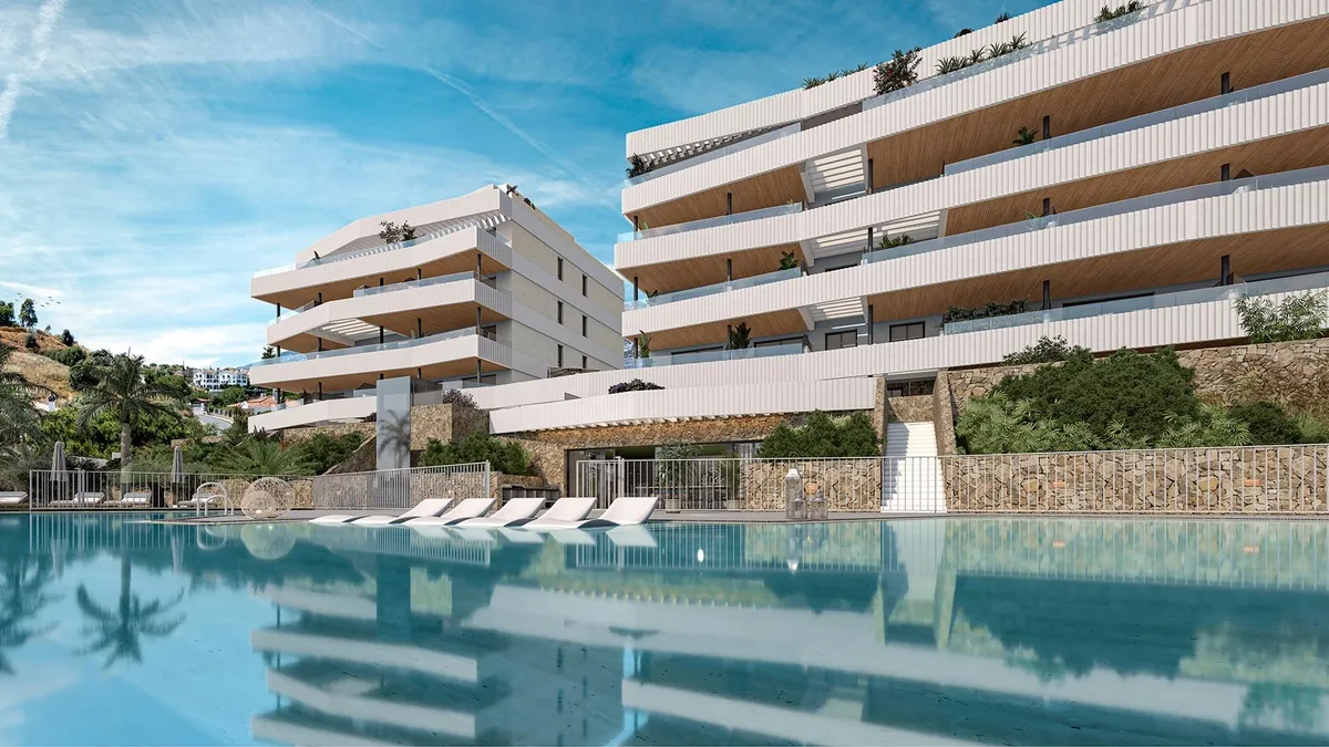 Terrasse d'un appartement à Coto Homes