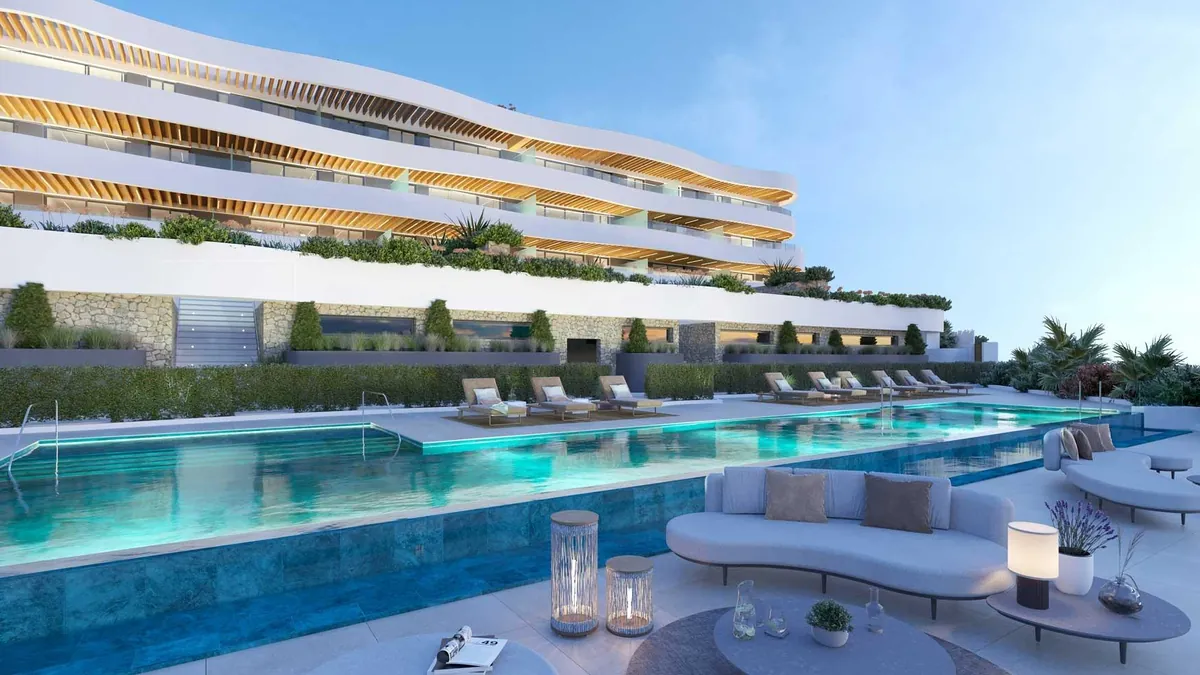 Elysea Suites, Mijas 1 Façade d'Elysea Suites à Mijas Costa