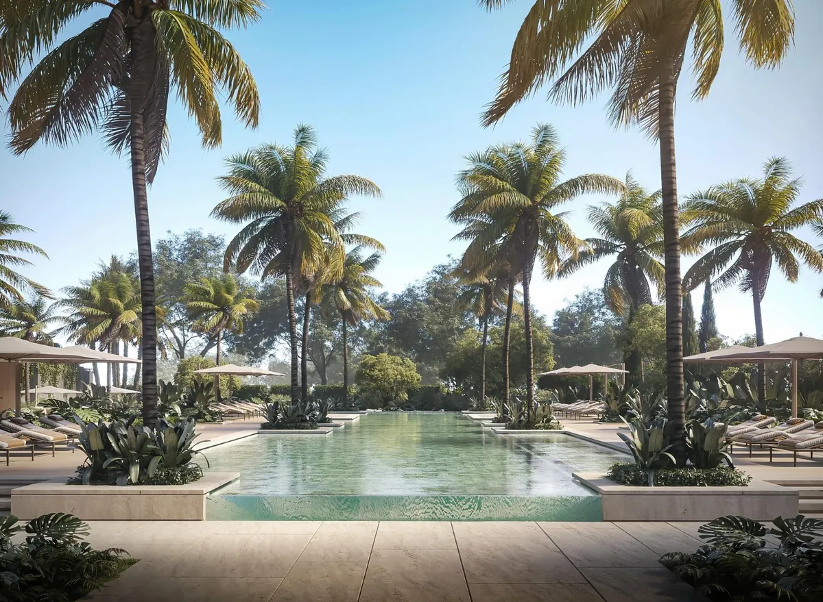 Piscine intérieure chauffée dans le spa d'Essence Estepona