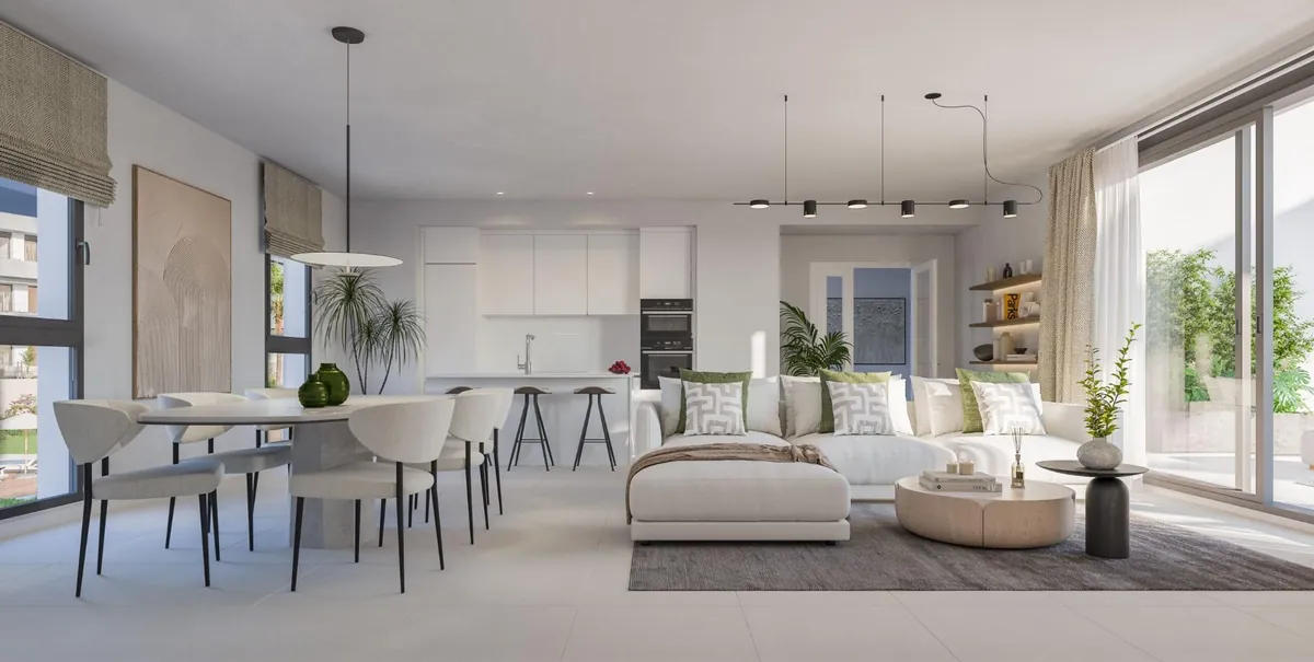 Bâtiments d'Etherna Homes au bord du Valle Romano Golf à Estepona