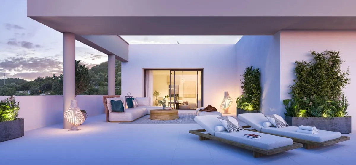 Etherna Homes II, Estepona 1 Vue mer depuis une terrasse d'Etherna Homes II, Valle Romano Golf