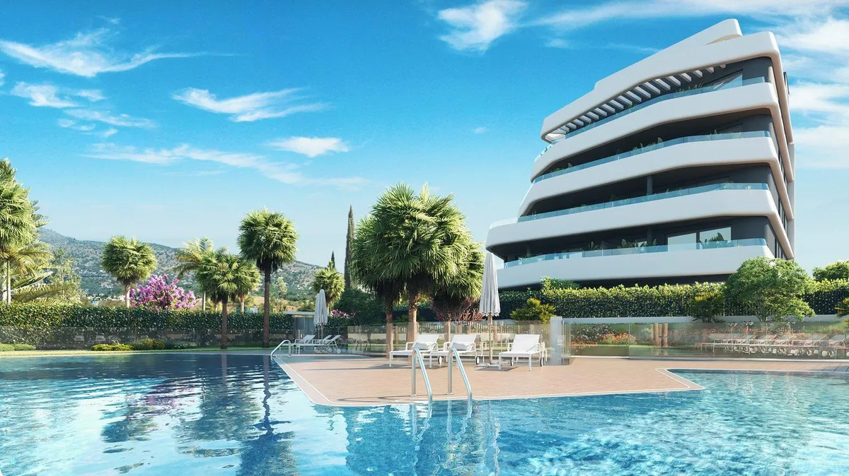 Habitat Alboran Bora buildings by the sea in Los Álamos