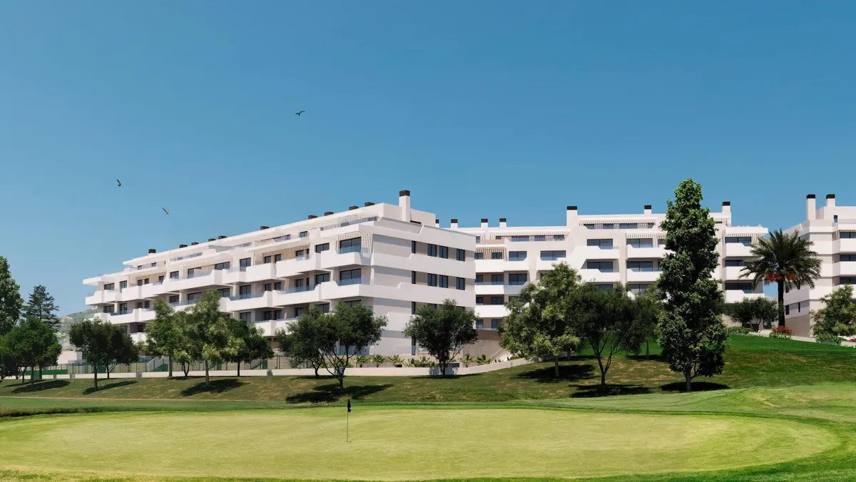 Immeubles de Helvet Green à côté de Mijas Golf