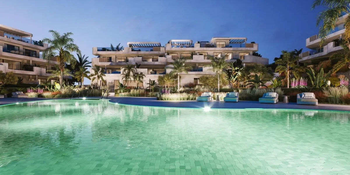 Grande terrasse de penthouse à Idyllic, Arroyo Enmedio Estepona