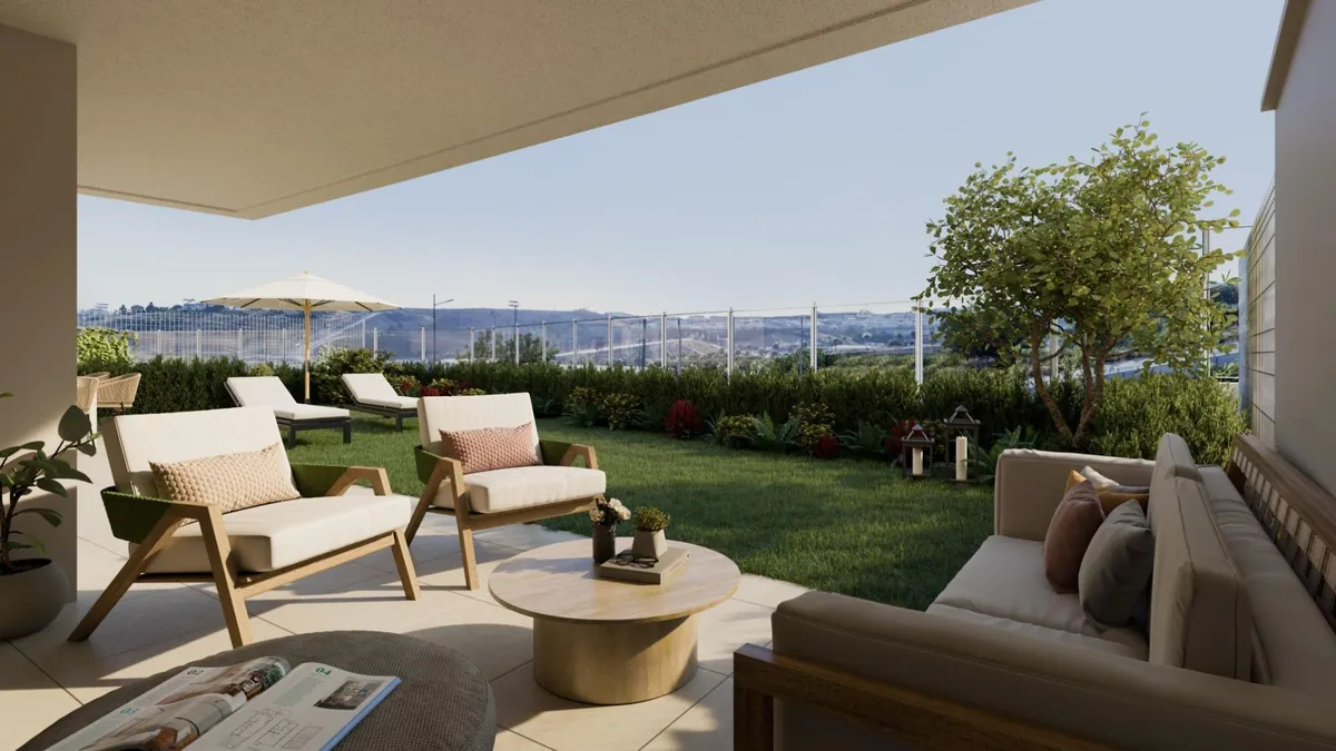 Appartement en rez-de-chaussée avec terrasse à Insur Scala