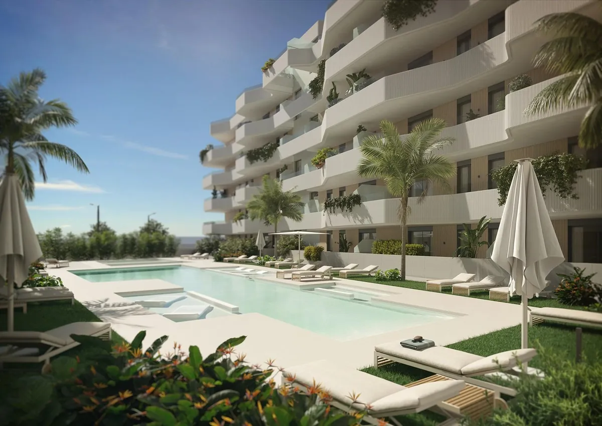 Programme neuf Laguna Suites à Las Lagunas de Mijas avec piscines