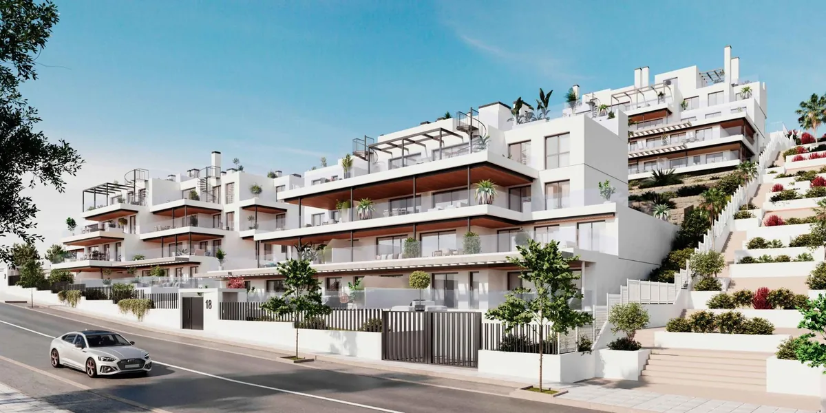 Vue mer depuis une terrasse de Las Mesas Collection