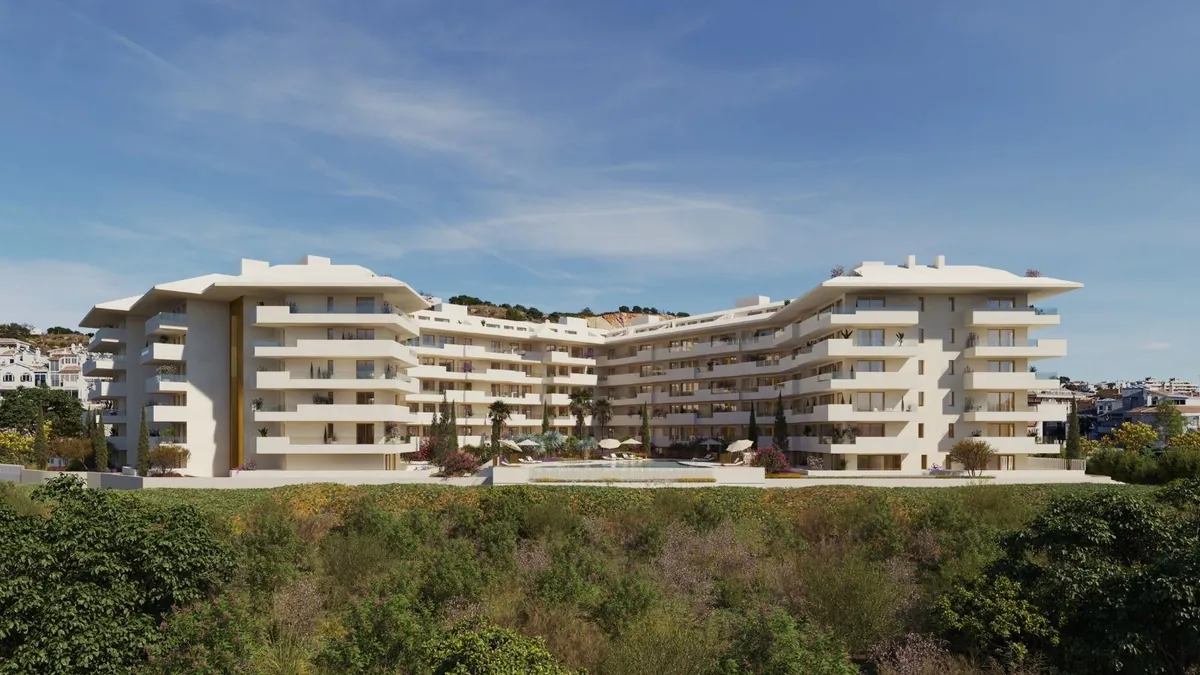 Piscine commune et jardins de Luminal Homes