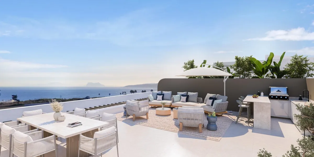 Vue d'ensemble du resort Maralto à Las Mesas, Estepona