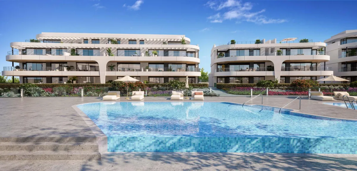 Gevelbeeld van Naya Residences in Atalaya Golf, Estepona