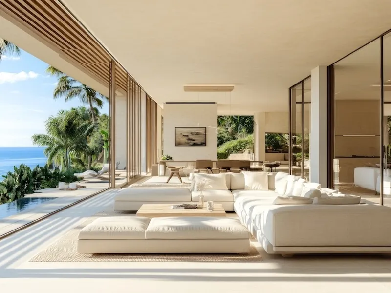 Collection prestige : villa de luxe avec vue mer à Marbella