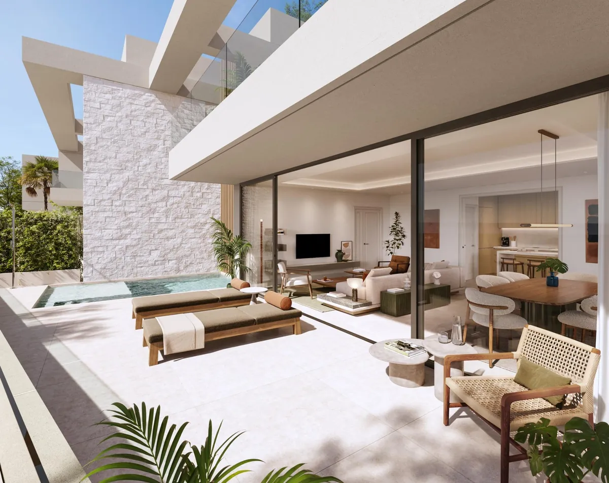 San Federico 5, Málaga 2 Privézwembad op het terras van een woning in San Federico 5