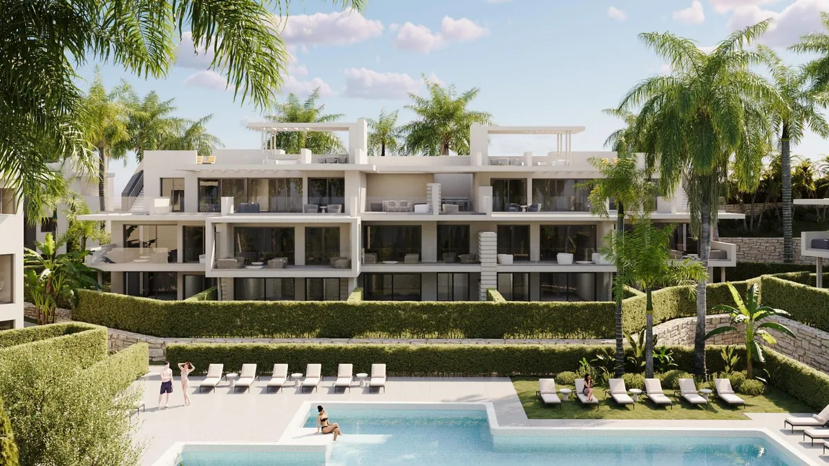 Sunway Residence, Estepona 1 Façade de Sunway Residence à La Gaspara, Estepona