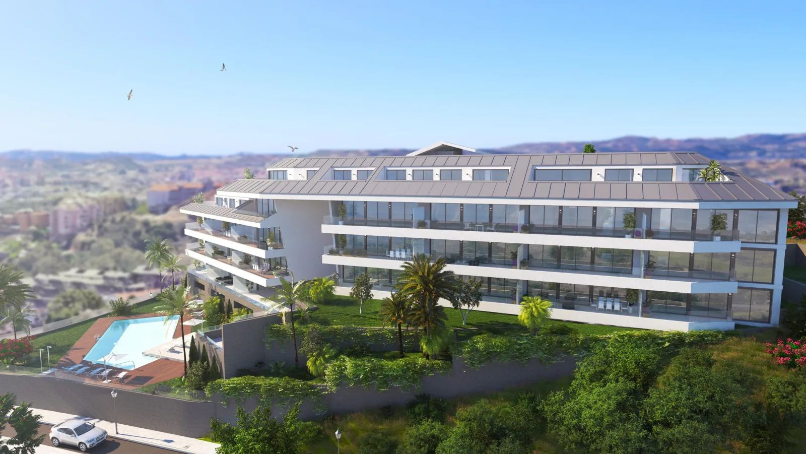 Torreblanca Heights, Fuengirola, impressie van het project
