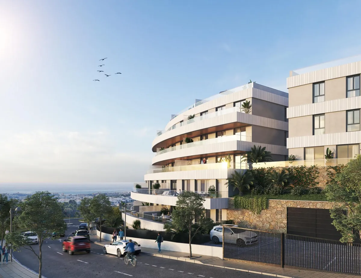 Immeuble Vanian Views sur une colline près de Selwo, Estepona