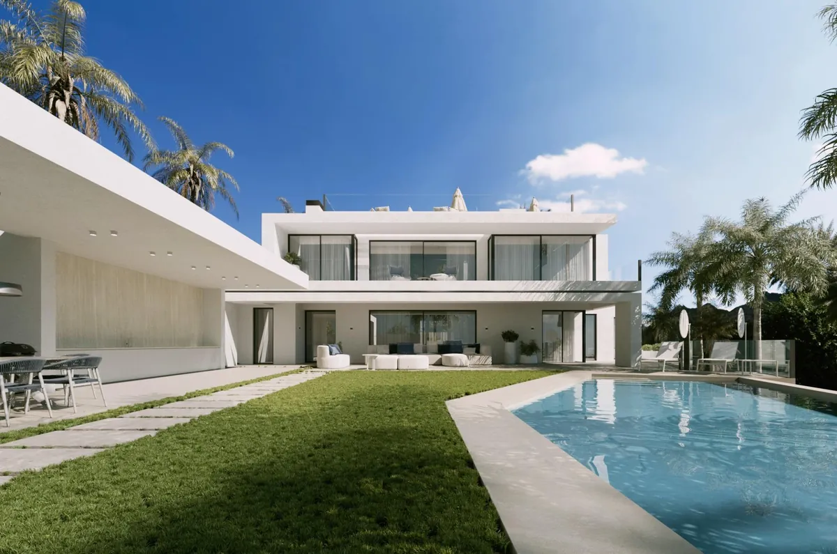 Villa Ivory en Cascada de Camoján con vistas al mar