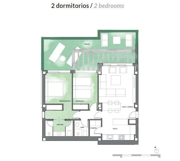 Appartement in Navigolf Suites, La Noria Golf, foto 9 van 9