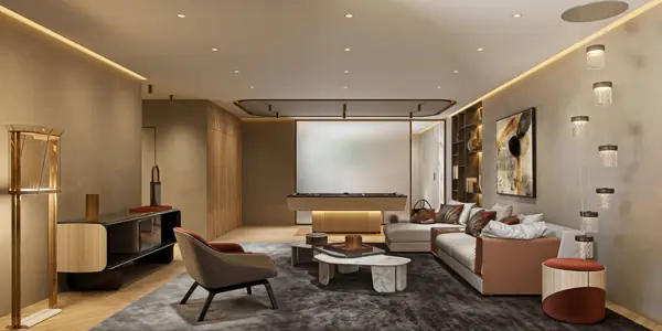 AÍDA, Golden Mile, Marbella: living room