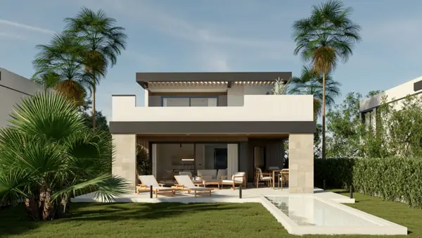 Atta Villas, El Campanario, Estepona (3D render)