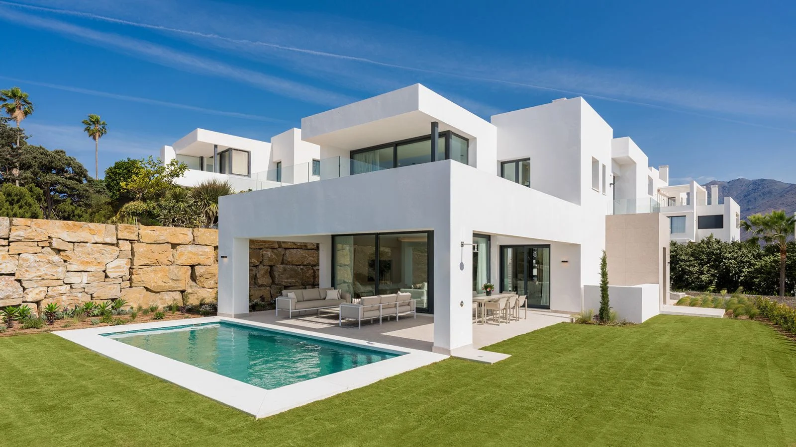 Aurea Villas, Estepona Golf, impressie van het project