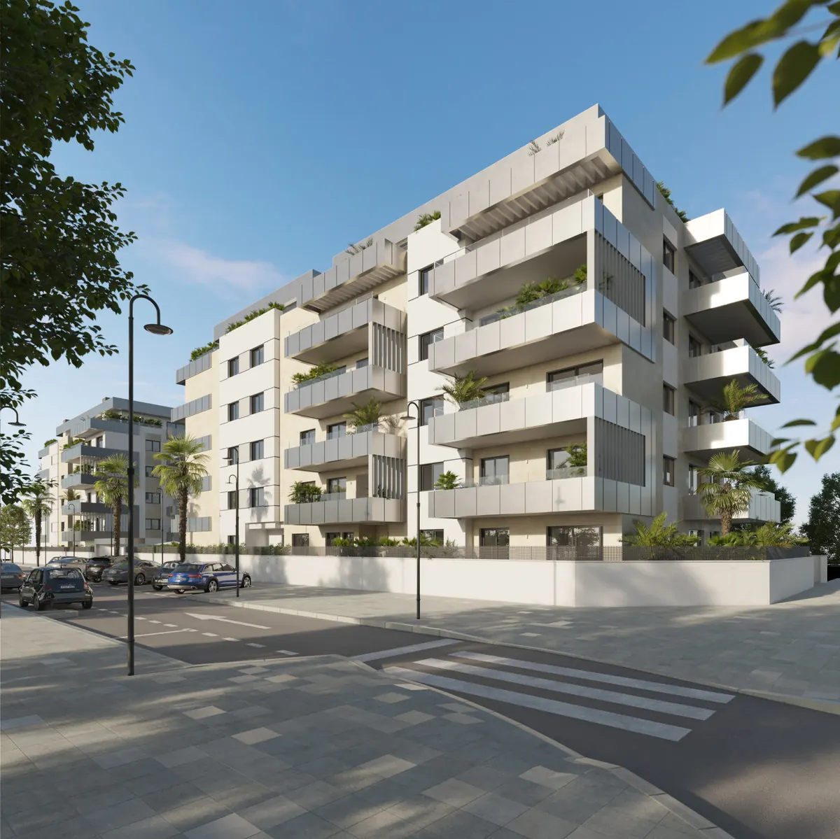 Biznaga, Las Lagunas, Mijas: gebouw vanaf de straat