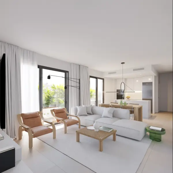 Biznaga, Las Lagunas, Mijas: woon- en eetkamer