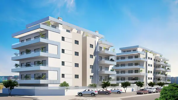 Biznaga, Las Lagunas, Mijas: gebouwen