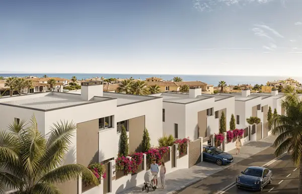 Martagina Hills, Manilva: homes with sea views