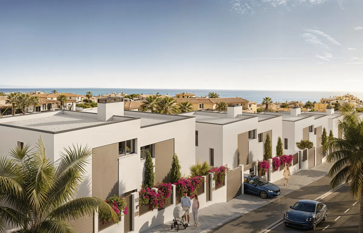 Martagina Hills, Manilva: homes with sea views