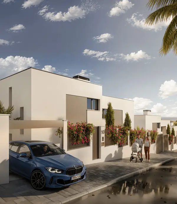Martagina Hills, Manilva: home seen from the street