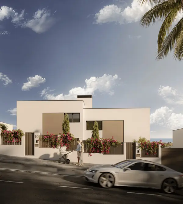 Martagina Hills, Manilva: home seen from the street