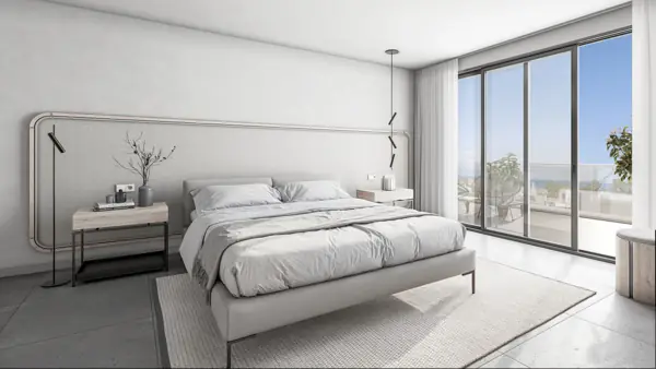 Moon 64, Los Hidalgos, Manilva: bedroom