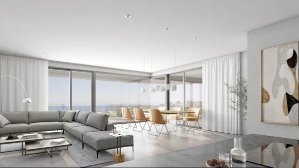 Moon 64, Los Hidalgos, Manilva: living room