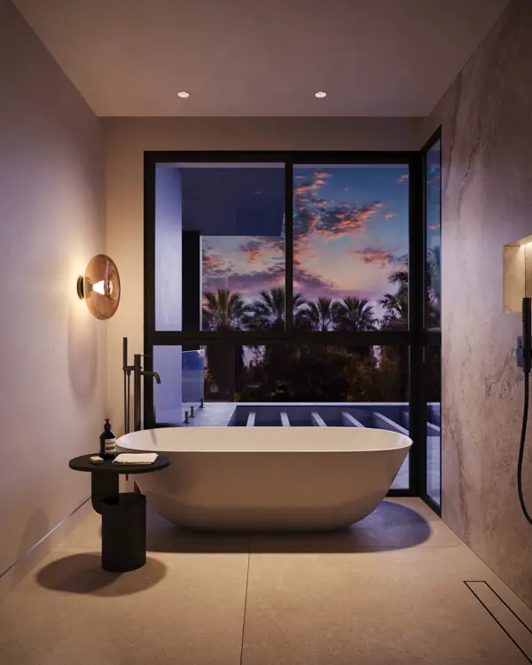 Noura Villas, Golden Mile, Marbella, Villa Sky : salle de bains