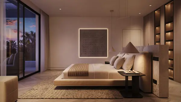 Noura Villas, Golden Mile, Marbella, Villa Sky : chambre