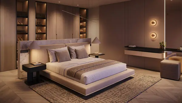 Noura Villas, Golden Mile, Marbella, Villa Sky : chambre