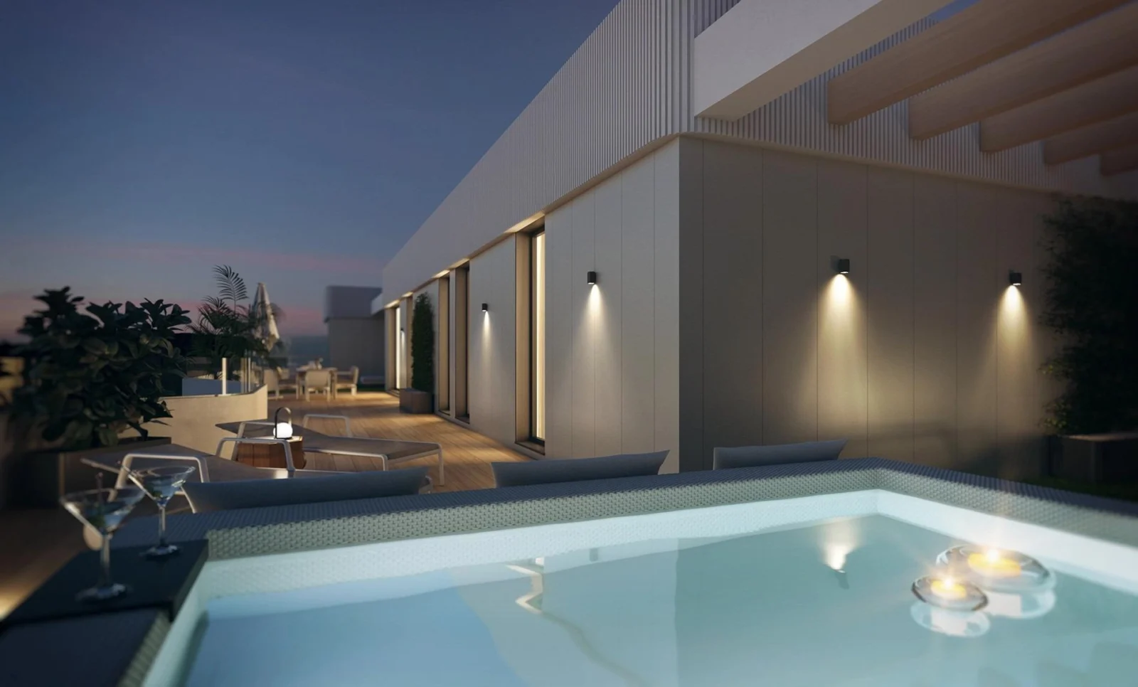 Penthouse in Laguna Suites, pueblo
