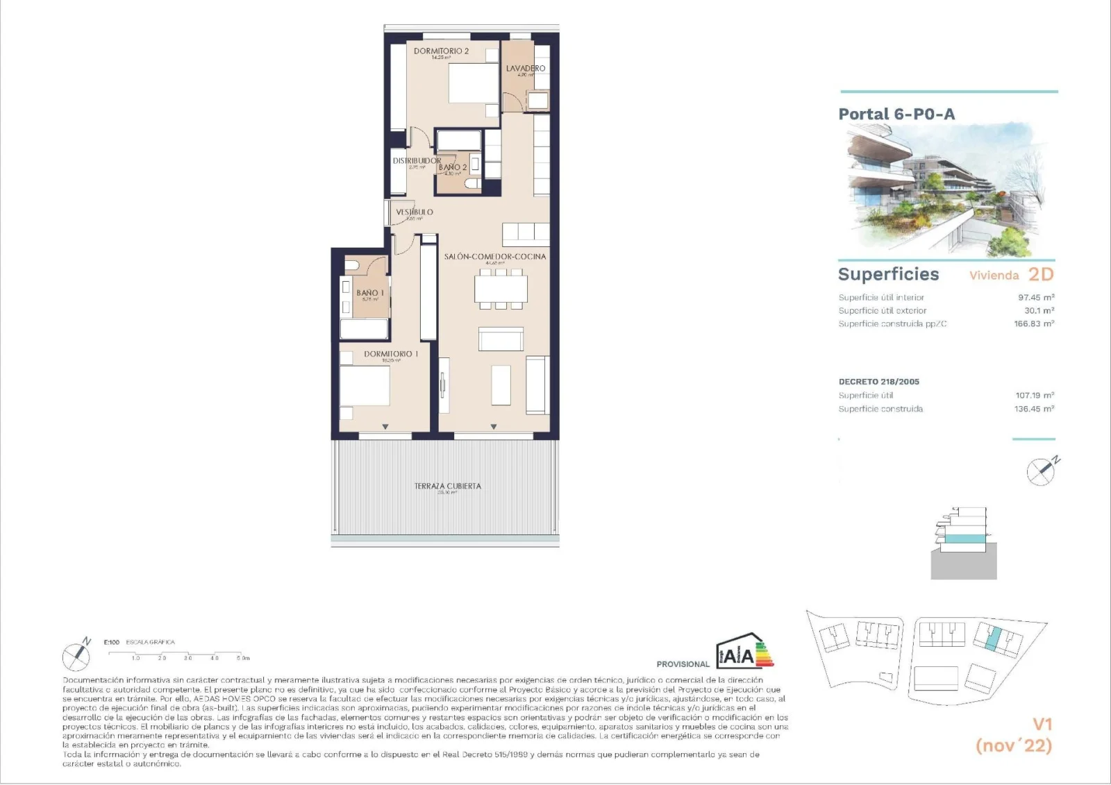 Appartement op de begane grond in Libella, Parque Selwo, foto 11 van 12