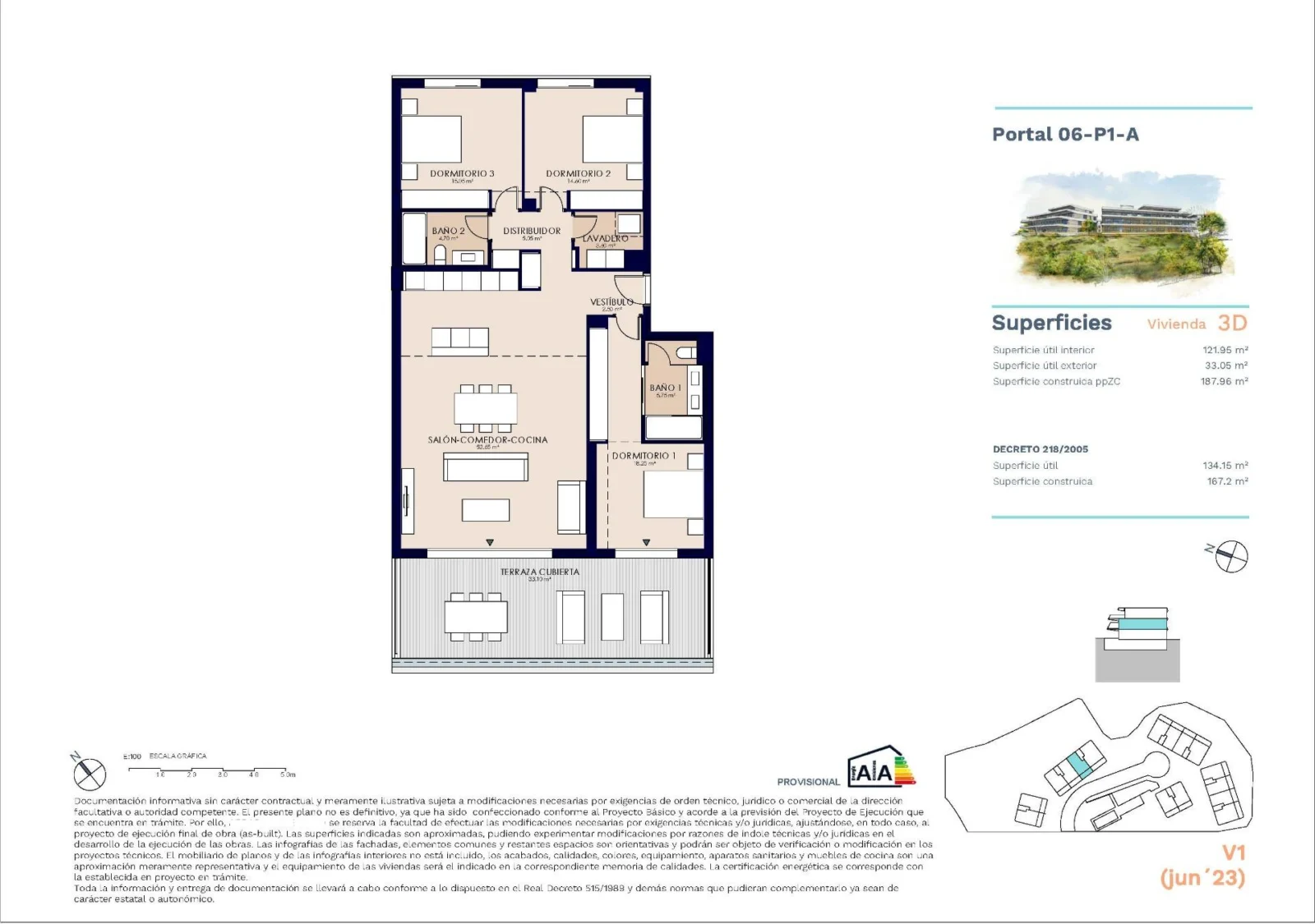 Appartement in Australy Aures, Parque Selwo, foto 13 van 15