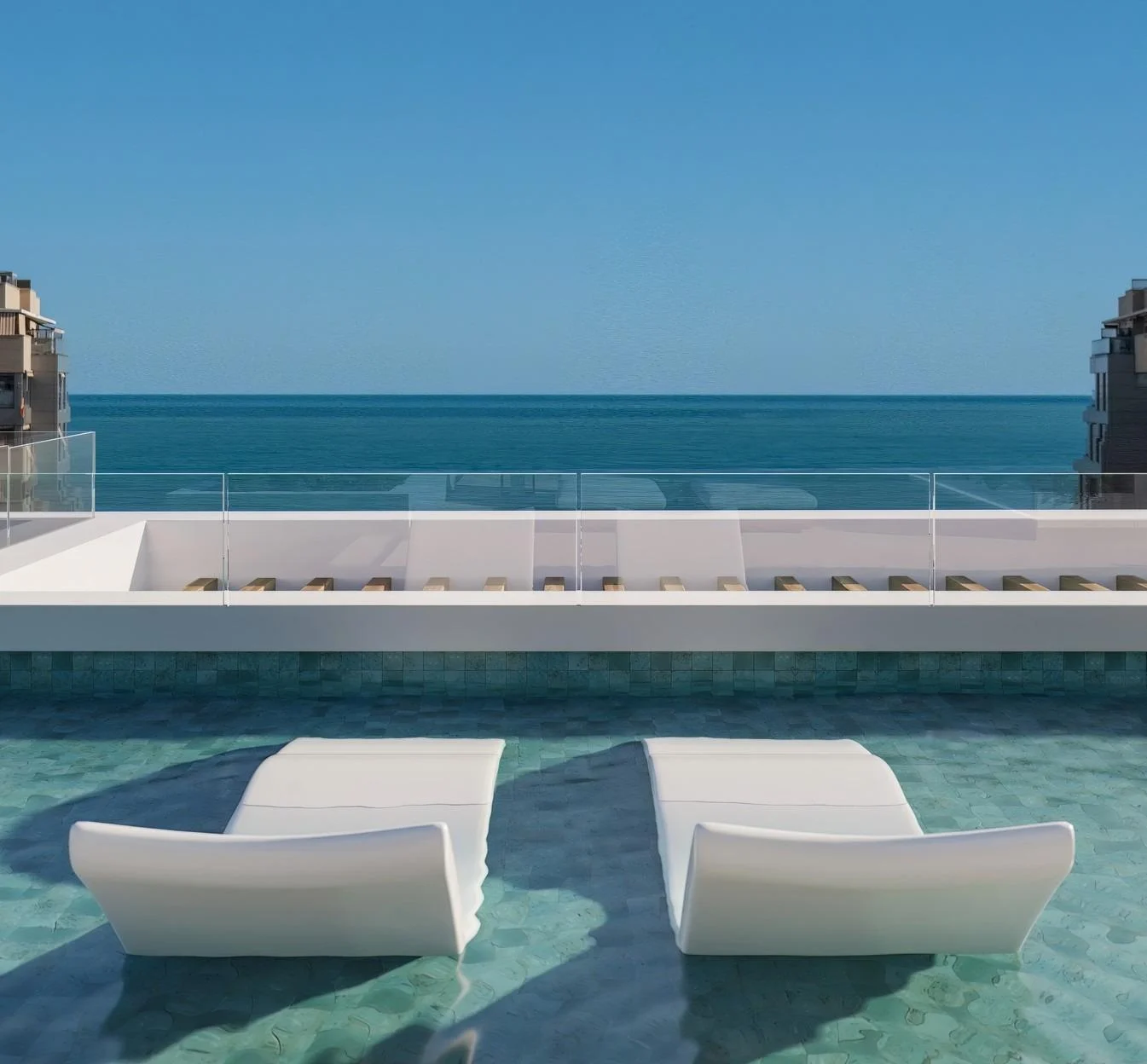 Milabeka: Penthouse, 2 beds