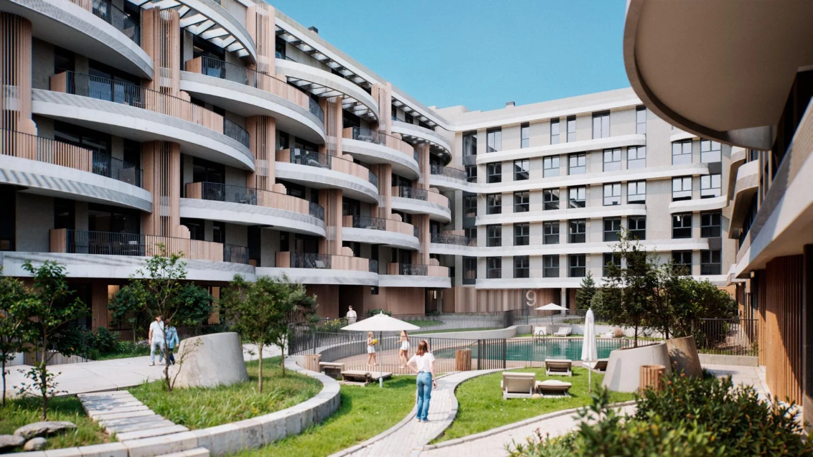 Bulevar 360: Ground floor apartment, 1 beds