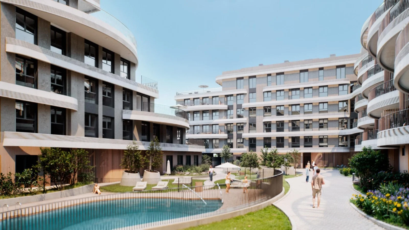 Bulevar 360: Ground floor apartment, 2 beds