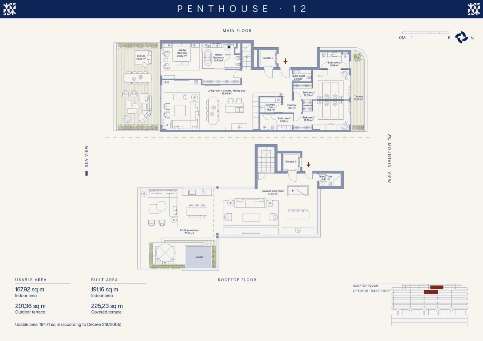 Penthouse in Nacare, Playa de La Cala, foto 24 van 27