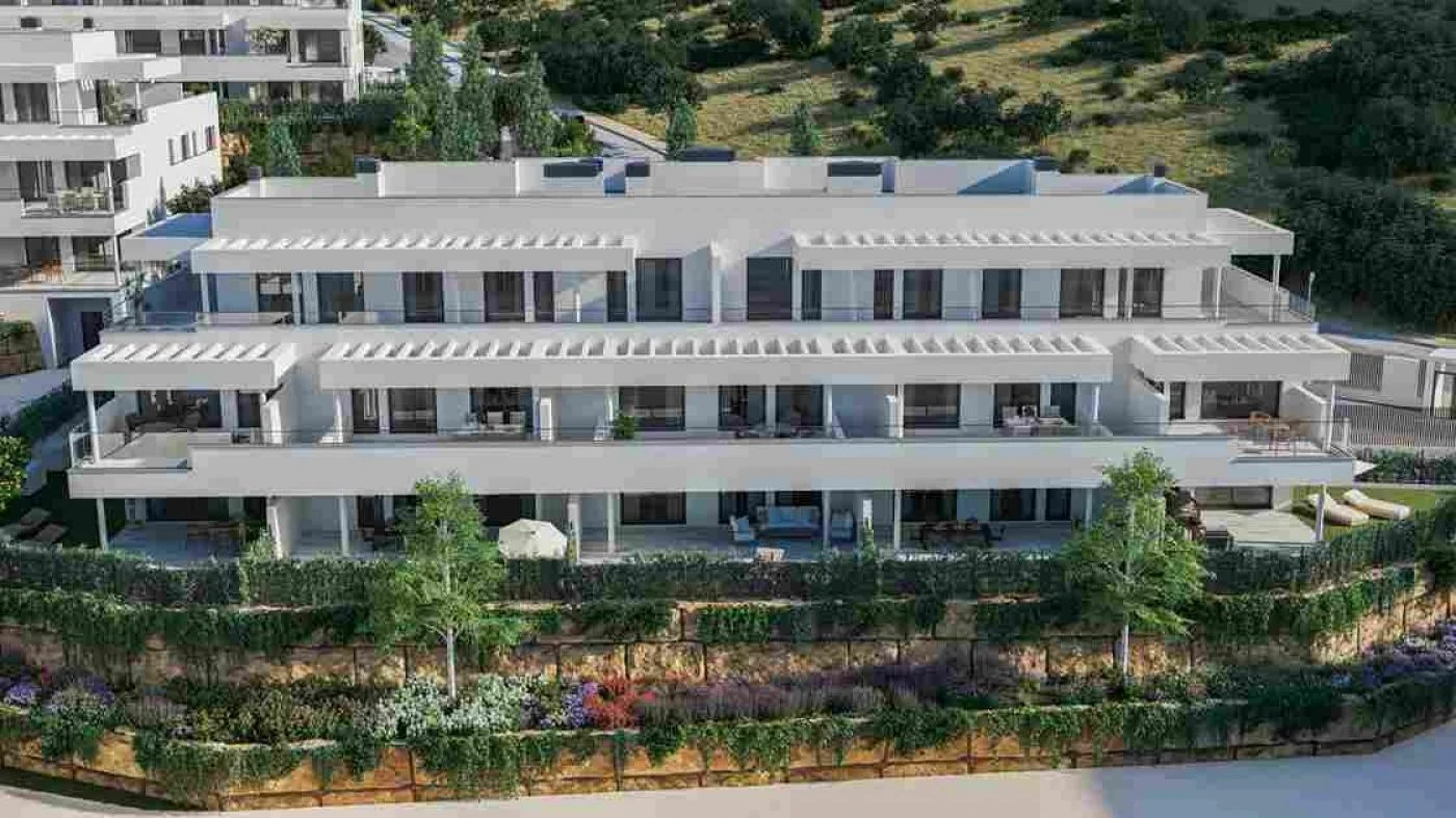 Camarate Hills : appartement en rez-de-chaussée, 1 ch.
