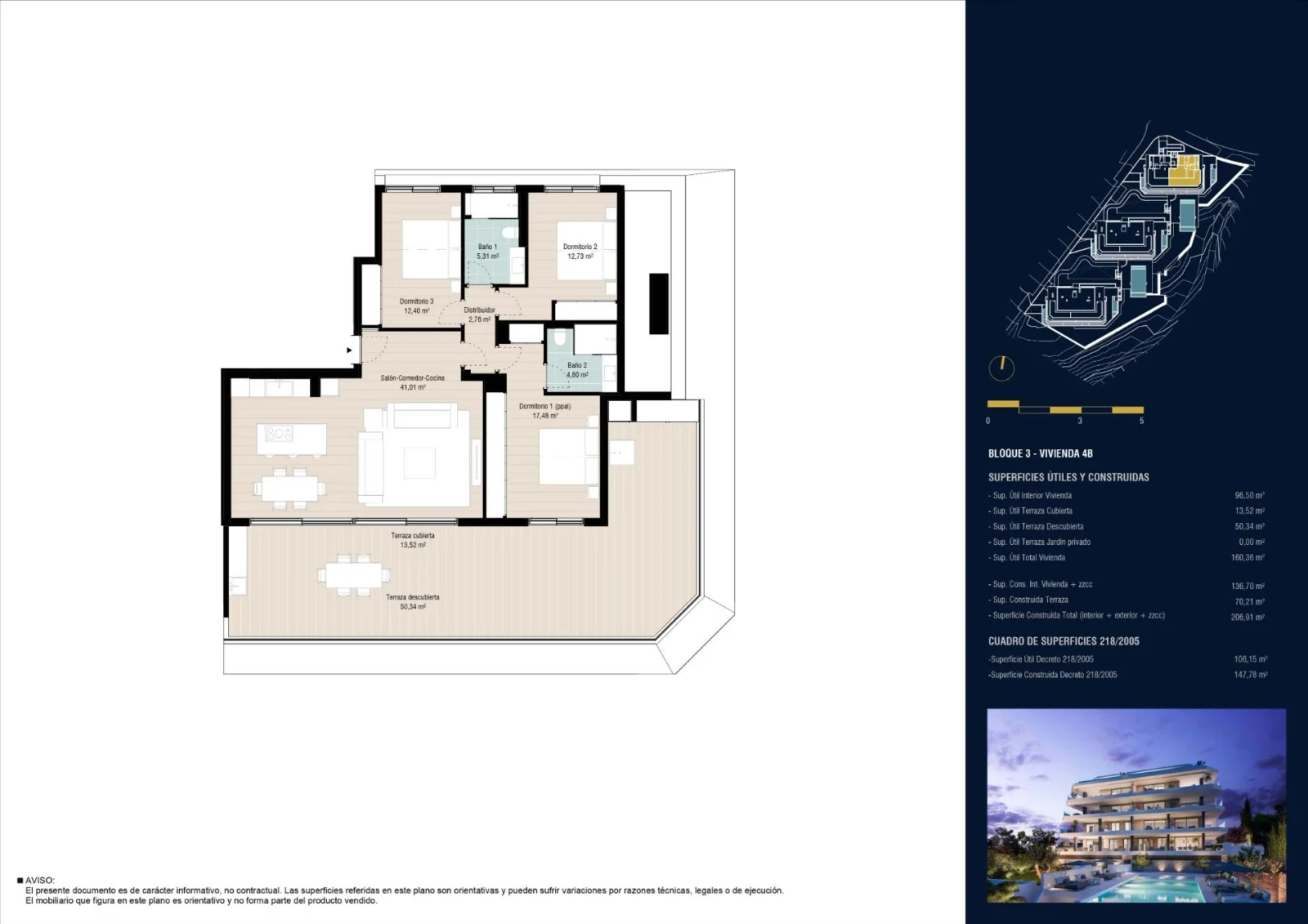 Penthouse à Aura Higueron F2, Higueron, photo 25 sur 25
